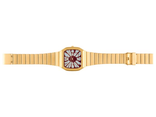 Max Flower Gold Maroon Blue