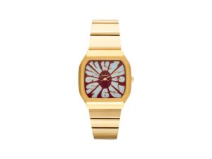 Max Flower Gold Maroon Blue