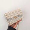 Tweed Flap Crossbody Bag
