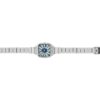 Kate Flower Trak Silver Blue Cloud