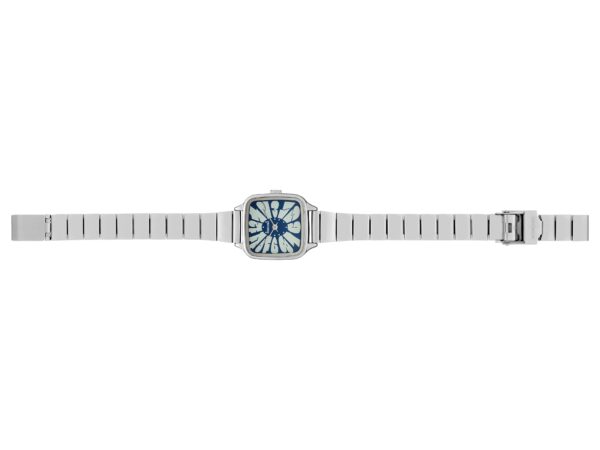 Kate Flower Trak Silver Blue Cloud