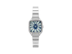 Kate Flower Trak Silver Blue Cloud