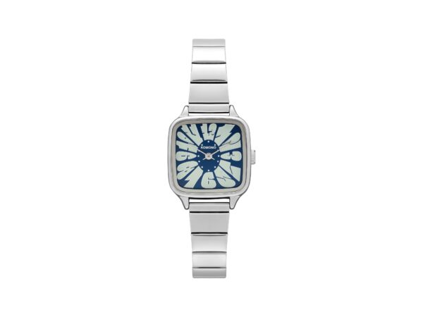 Kate Flower Trak Silver Blue Cloud