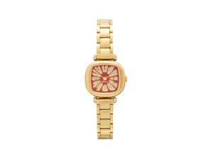 CopyofKOM-W4610-MoneypennyFlowerTireGoldBordeaux-Soldier.jpg Moneypenny Flower Tire Gold Bordeaux