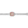Kate Estate Flower Silver Coral