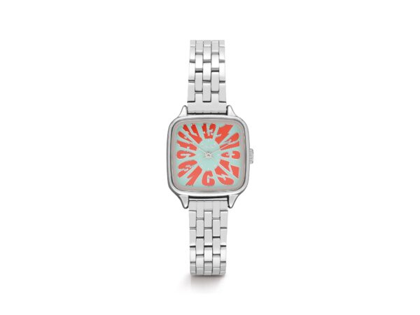 Kate Estate Flower Silver Coral