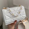 Quilted Adjustable Strap Crossbody Bag