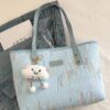 Embossed Pattern Shoulder Bag
