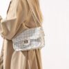 Tweed Flap Crossbody Bag