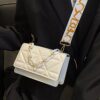 Quilted Adjustable Strap Crossbody Bag