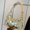 Sequin Embellished Shoulder Bag