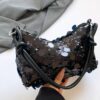 Sequin Embellished Shoulder Bag